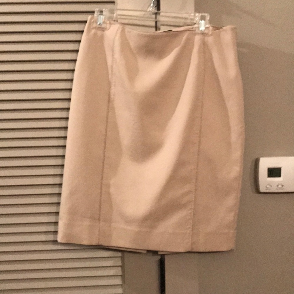 Khaki Pencil Skirt from White House Black Market